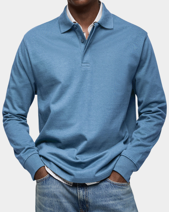CHARLES | CLASSIC LONG-SLEEVE POLO