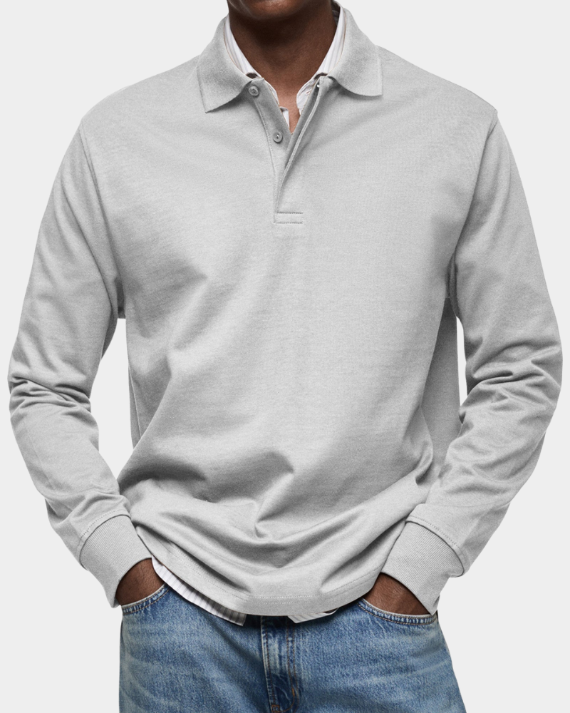 CHARLES | CLASSIC LONG-SLEEVE POLO