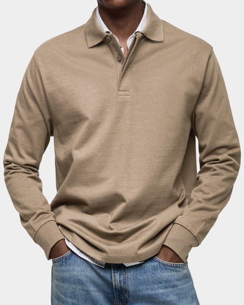 CHARLES | CLASSIC LONG-SLEEVE POLO