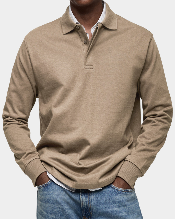 CHARLES | CLASSIC LONG-SLEEVE POLO