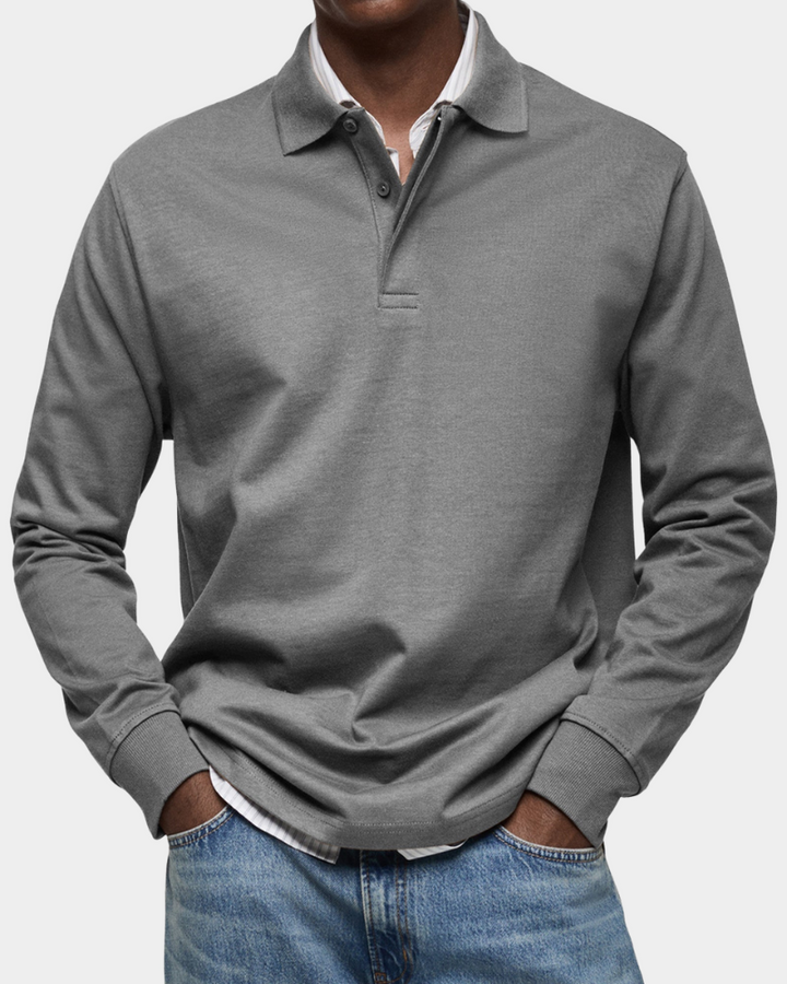 CHARLES | CLASSIC LONG-SLEEVE POLO