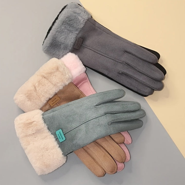PRISCILLA | FUR-LINED WINTER GLOVES