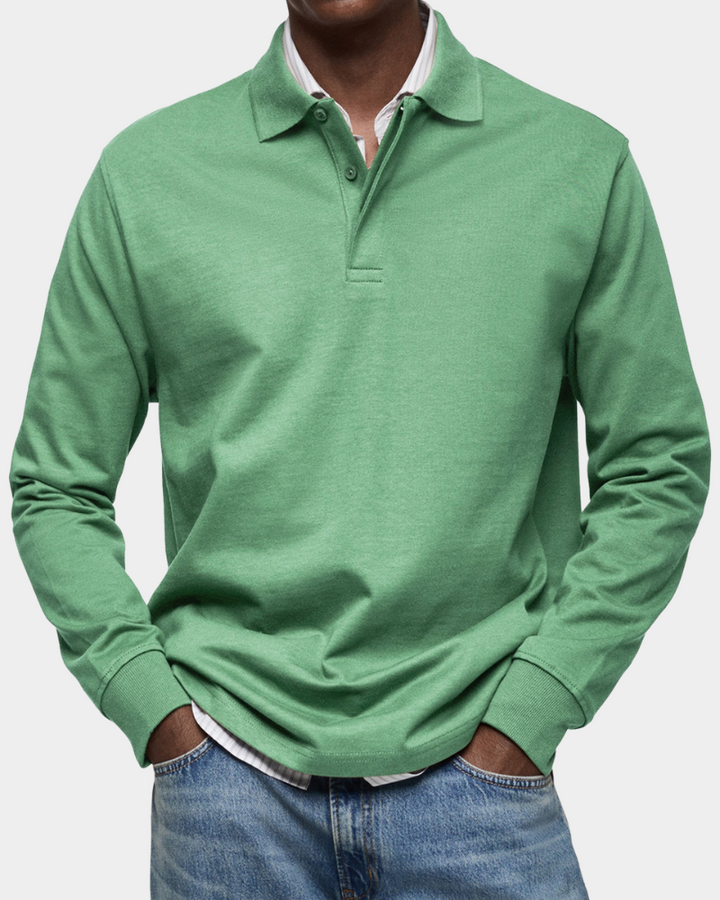 CHARLES | CLASSIC LONG-SLEEVE POLO