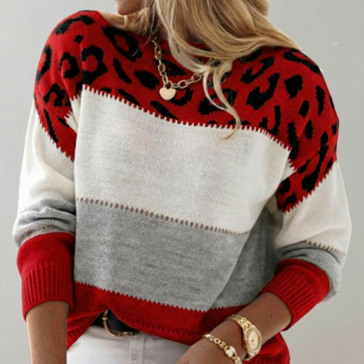 FELICITY | LEOPARD PRINT JUMPER