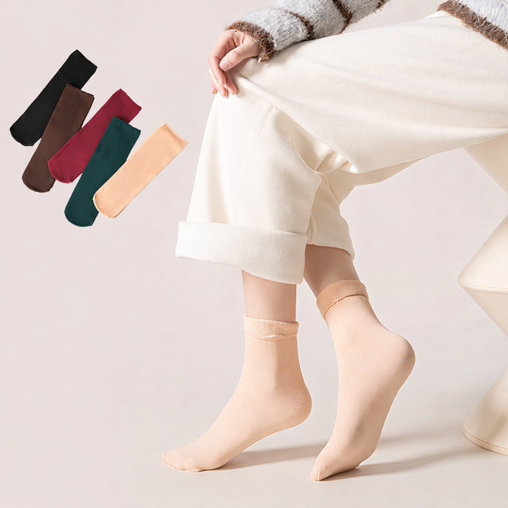 FLEECE-LINED THERMAL WINTER SOCKS