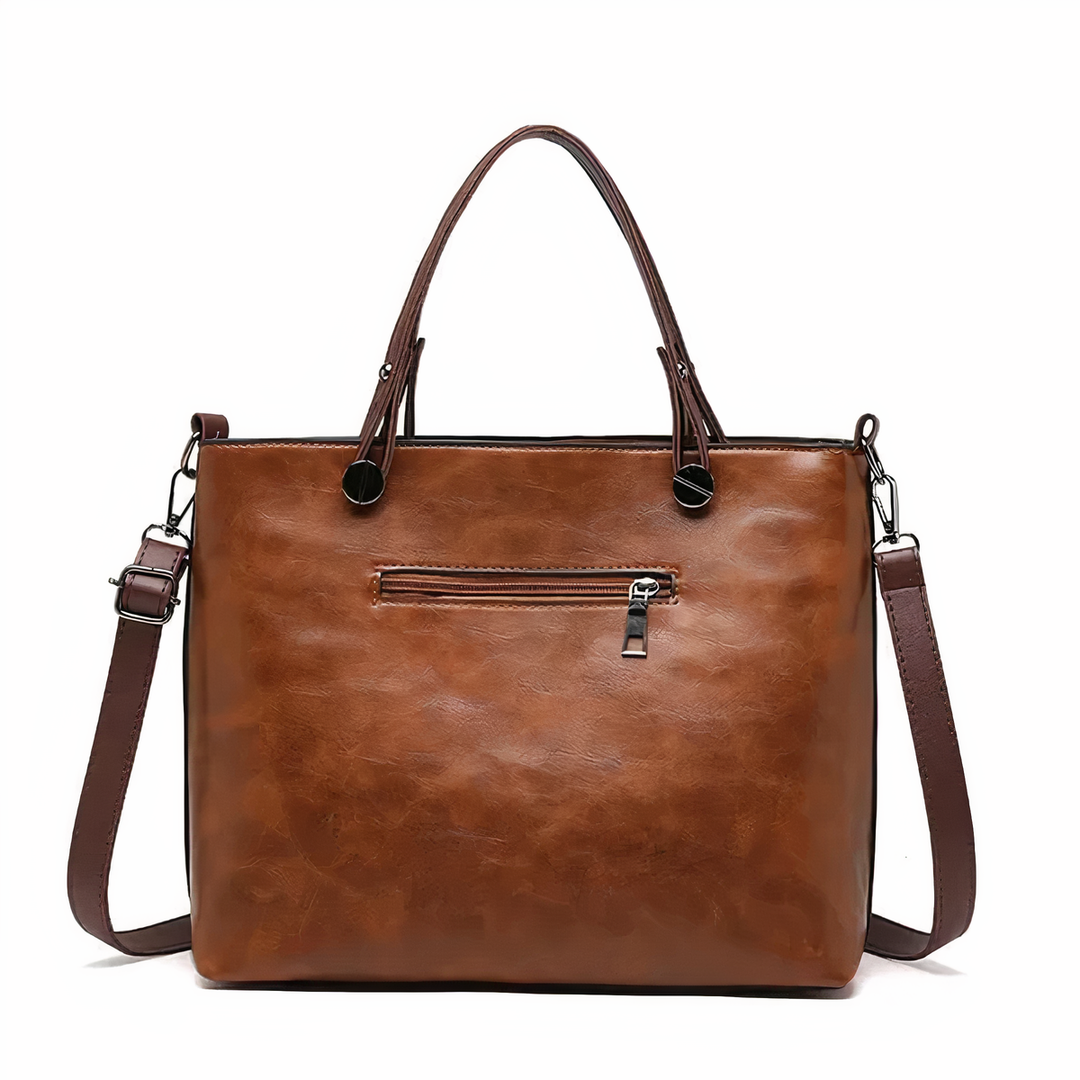WINSLET - ICONIC RETRO PU LEATHER CROSSBODY HANDBAG