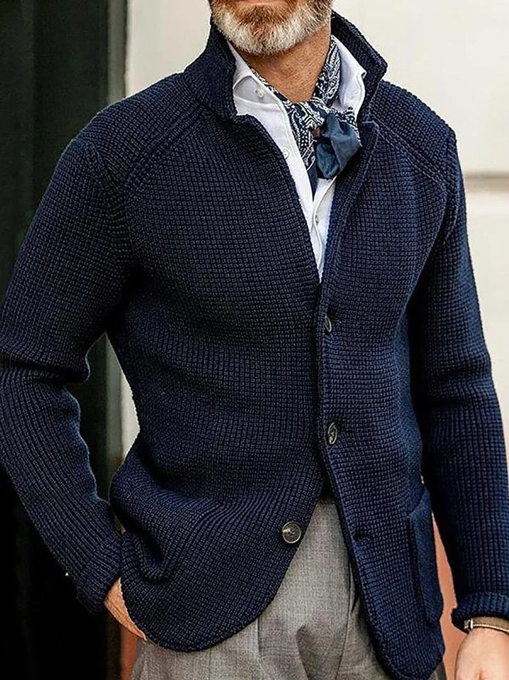 HARRIS | KNITTED BUTTON-UP CARDIGAN