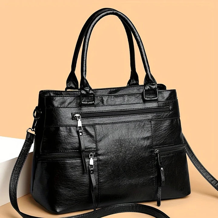 ELEANOR | LEATHER TOTE BAG
