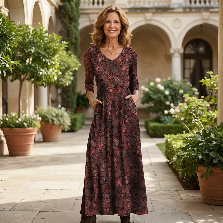 KENDAL | FLORAL MAXI DRESS