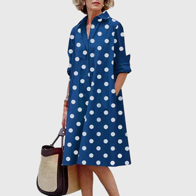 PAIGE | ELEGANT DRESS WITH POCKETS