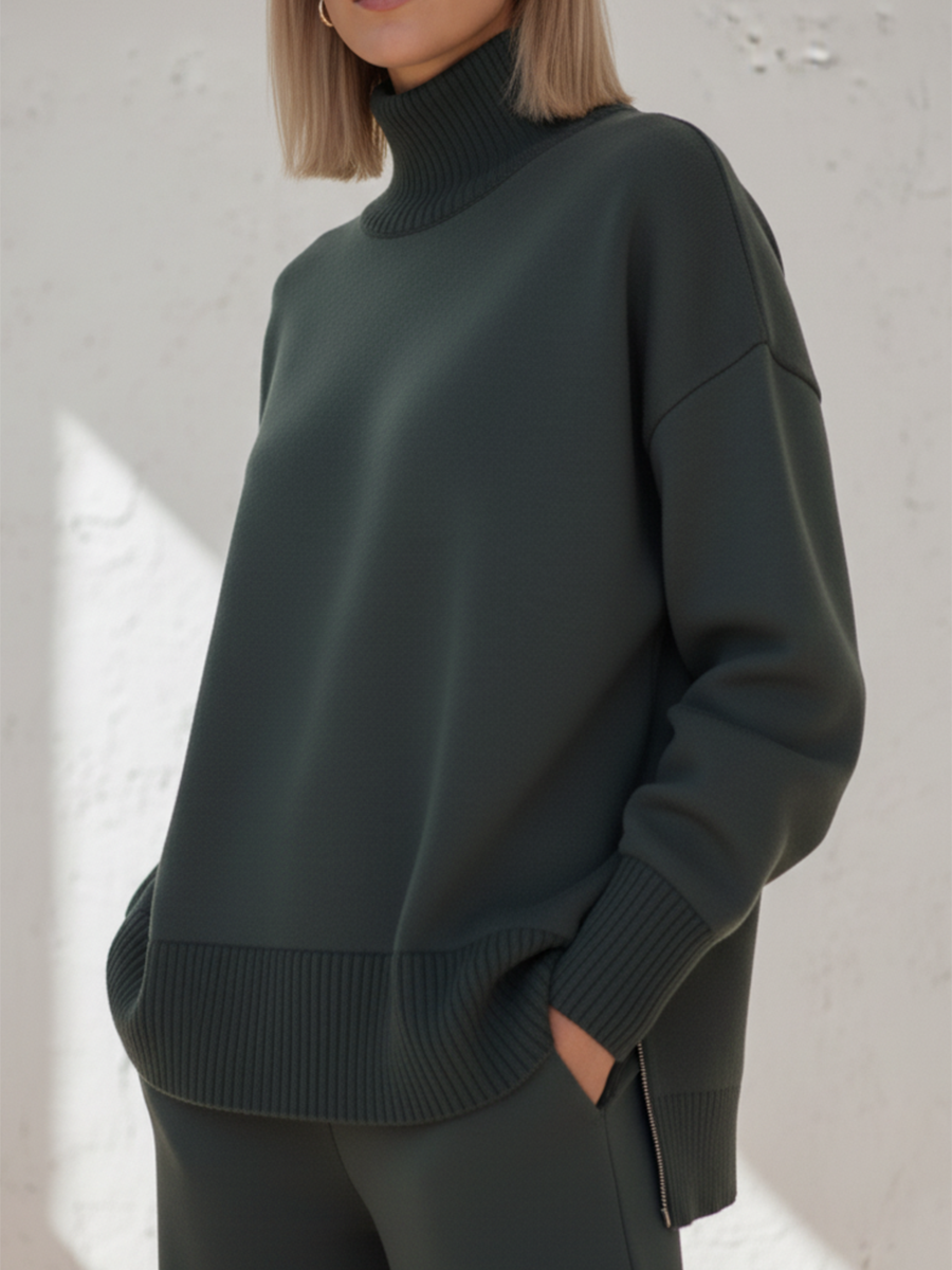 MATILDA | TOP STRAIGHT PANTS TWO-PIECE SET