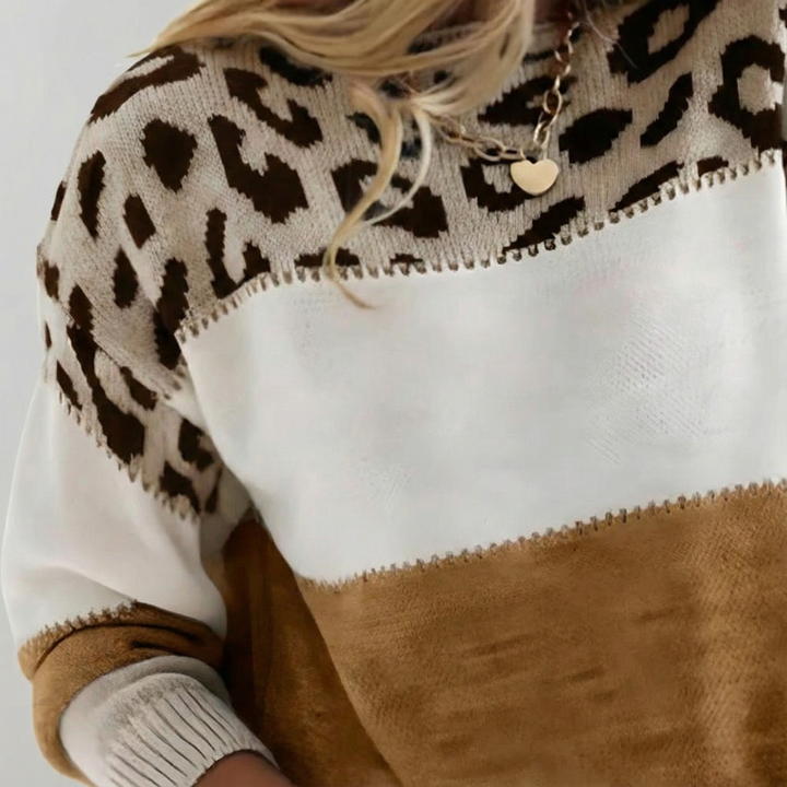 FELICITY | LEOPARD PRINT JUMPER