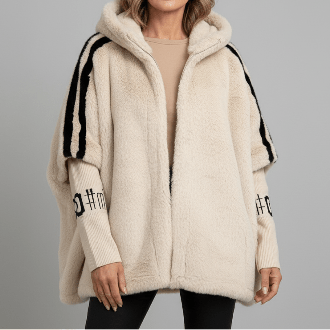 MATILDA | HOODED FAUX FUR JACKET