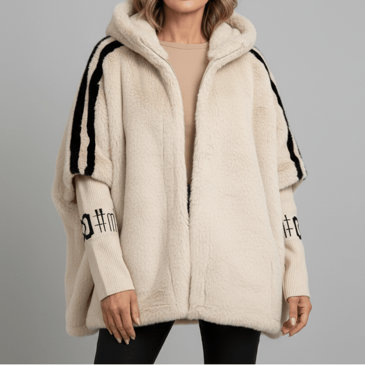 MATILDA | HOODED FAUX FUR JACKET