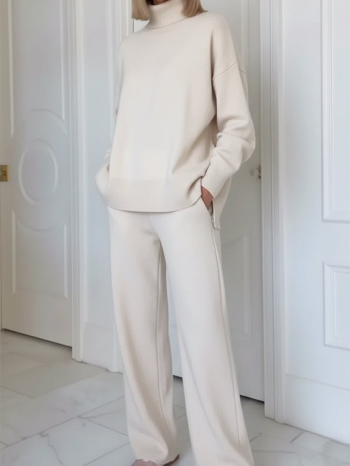 MATILDA | TOP STRAIGHT PANTS TWO-PIECE SET