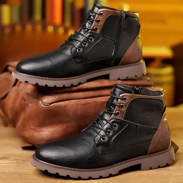 SIMON | DURABLE LACE-UP BOOTS